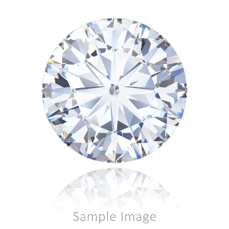 Simple diamond engagement ring for women-1 CT Loose Diamond - Round (H-SI1)