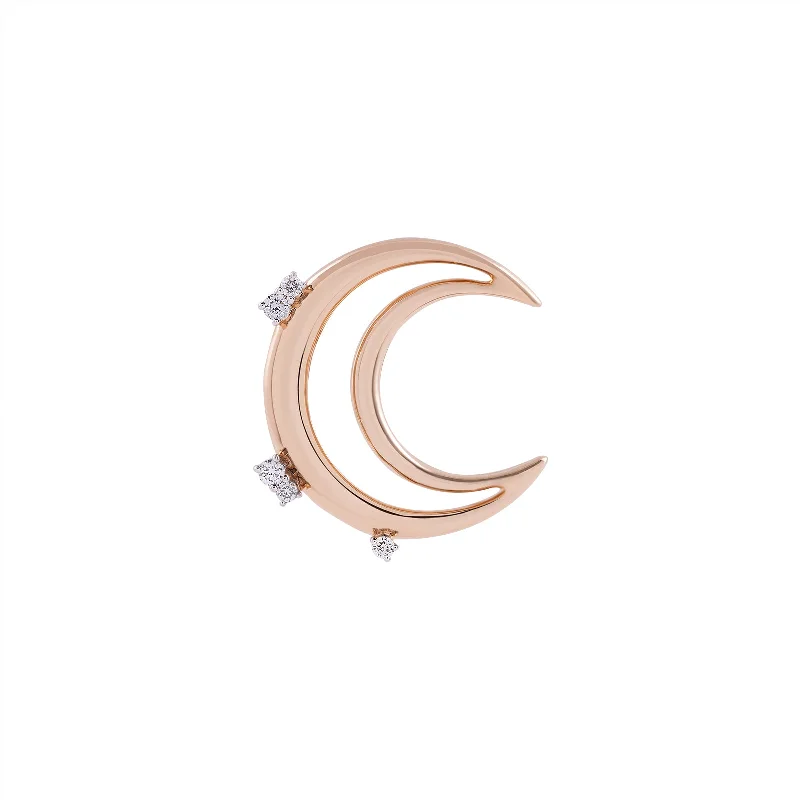 Drop hoop earrings for women-Mona Earring