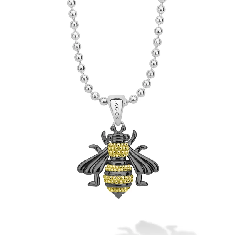 Stylish necklace for women-Rare Wonders Large Honeybee Necklace