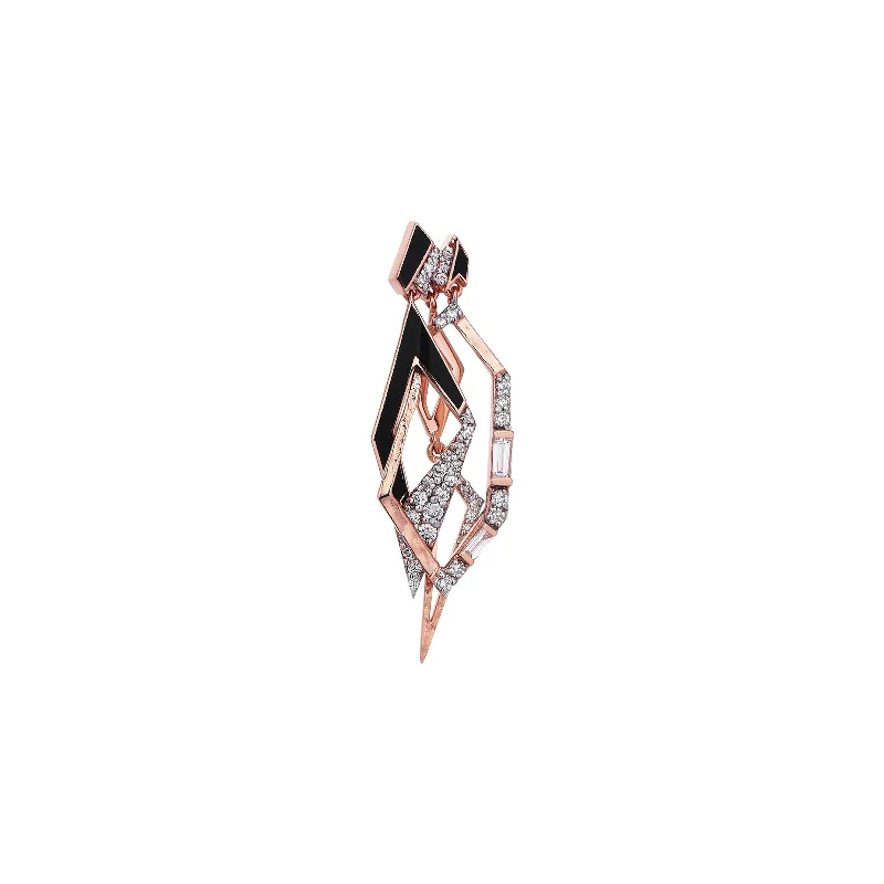 Luxurious earrings for women-Chrysler Dangling Earring