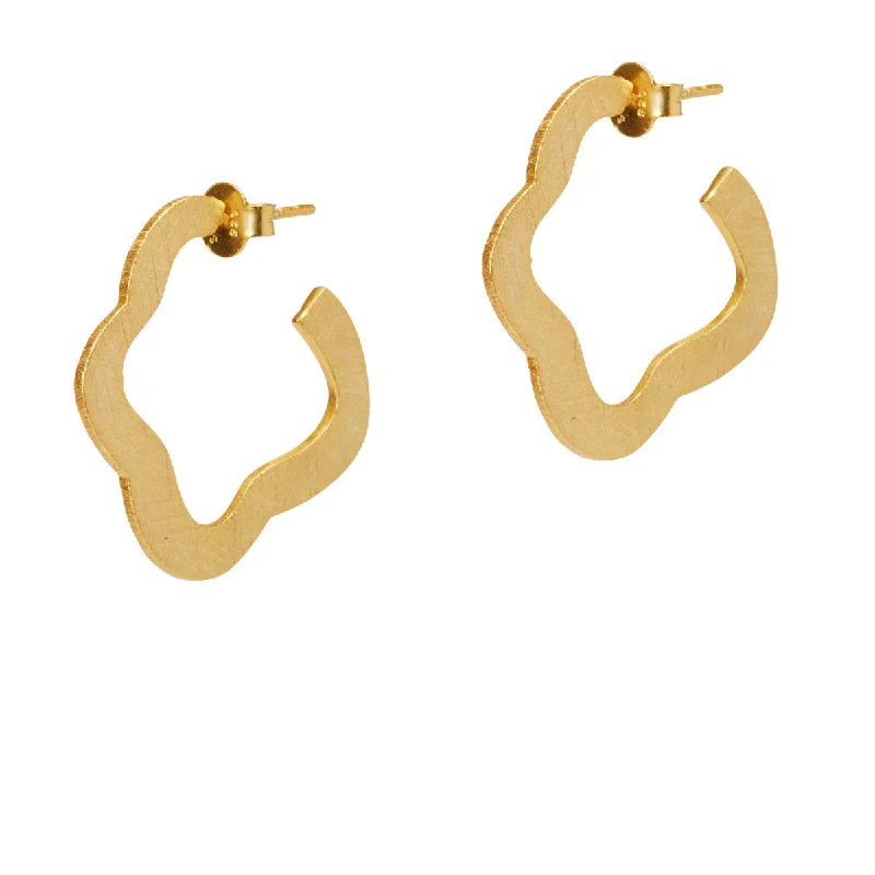 Chandelier earrings for women-La Plage Hoops