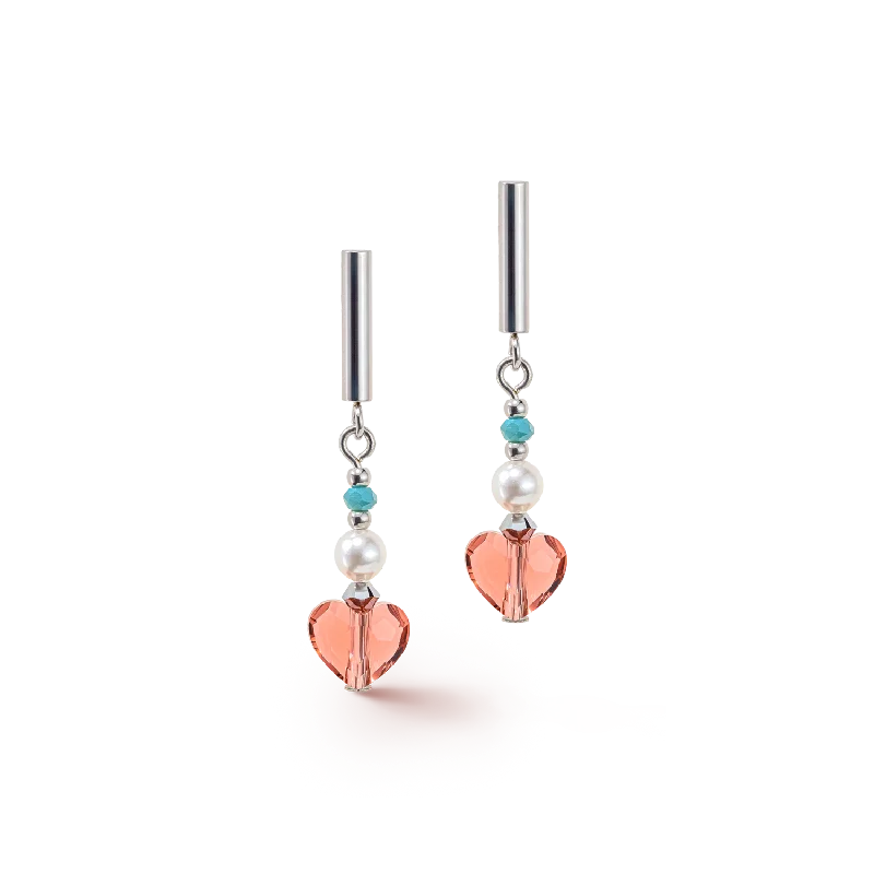 Long drop earrings for women-Earrings Valentine's Special 22 TRUE LOVE