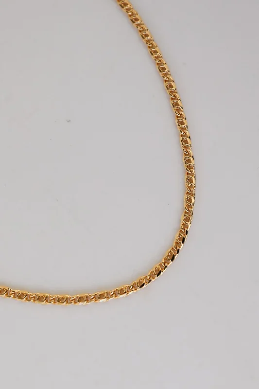 Customizable necklace for women-Tatum Gold Chain Necklace