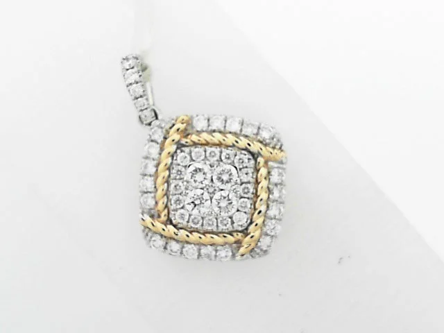 Custom pendant for necklace for women-Diamond Pendant