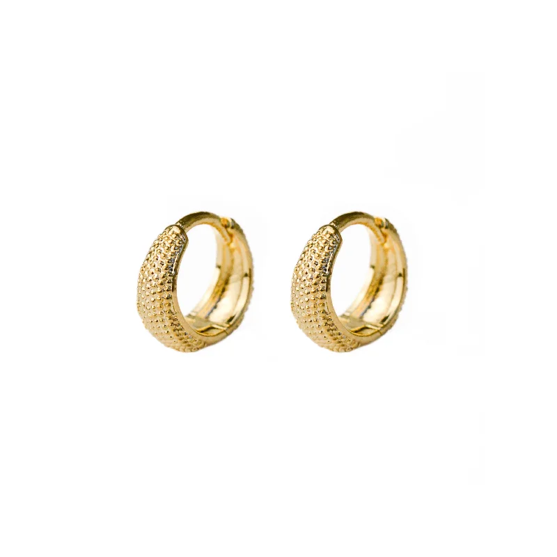 Hoop earrings with diamonds for women-Dani Hoops