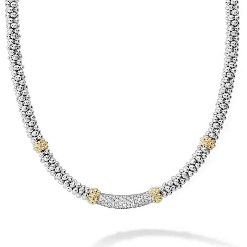 Fashionable necklace for women-Caviar Lux Caviar Diamond Necklace | 5mm