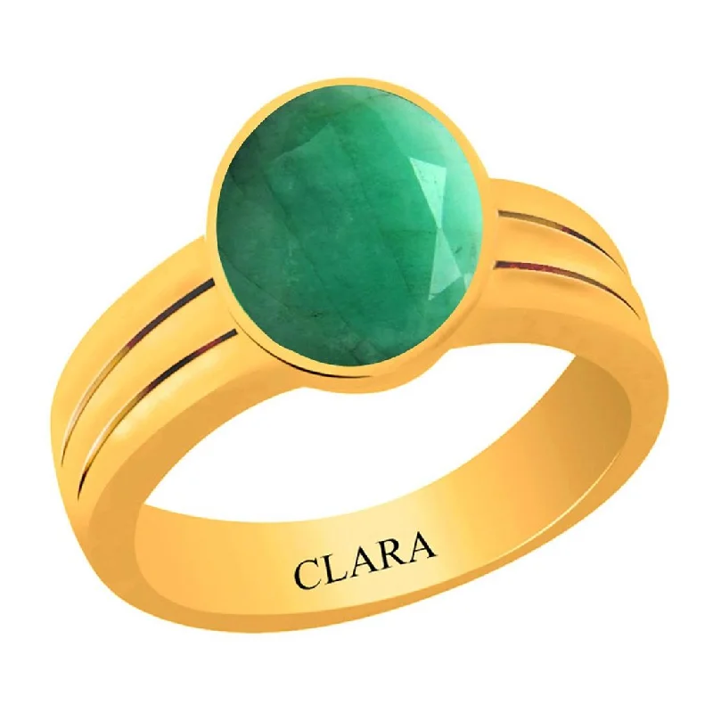 Gemstone ring for women-Certified Emerald Panna Stunning Panchdhatu Ring 3.9cts or 4.25ratti